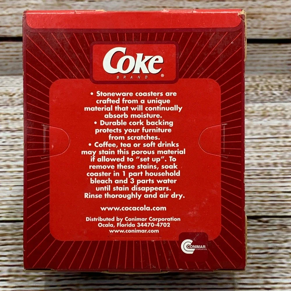 Coca-Cola coaster set